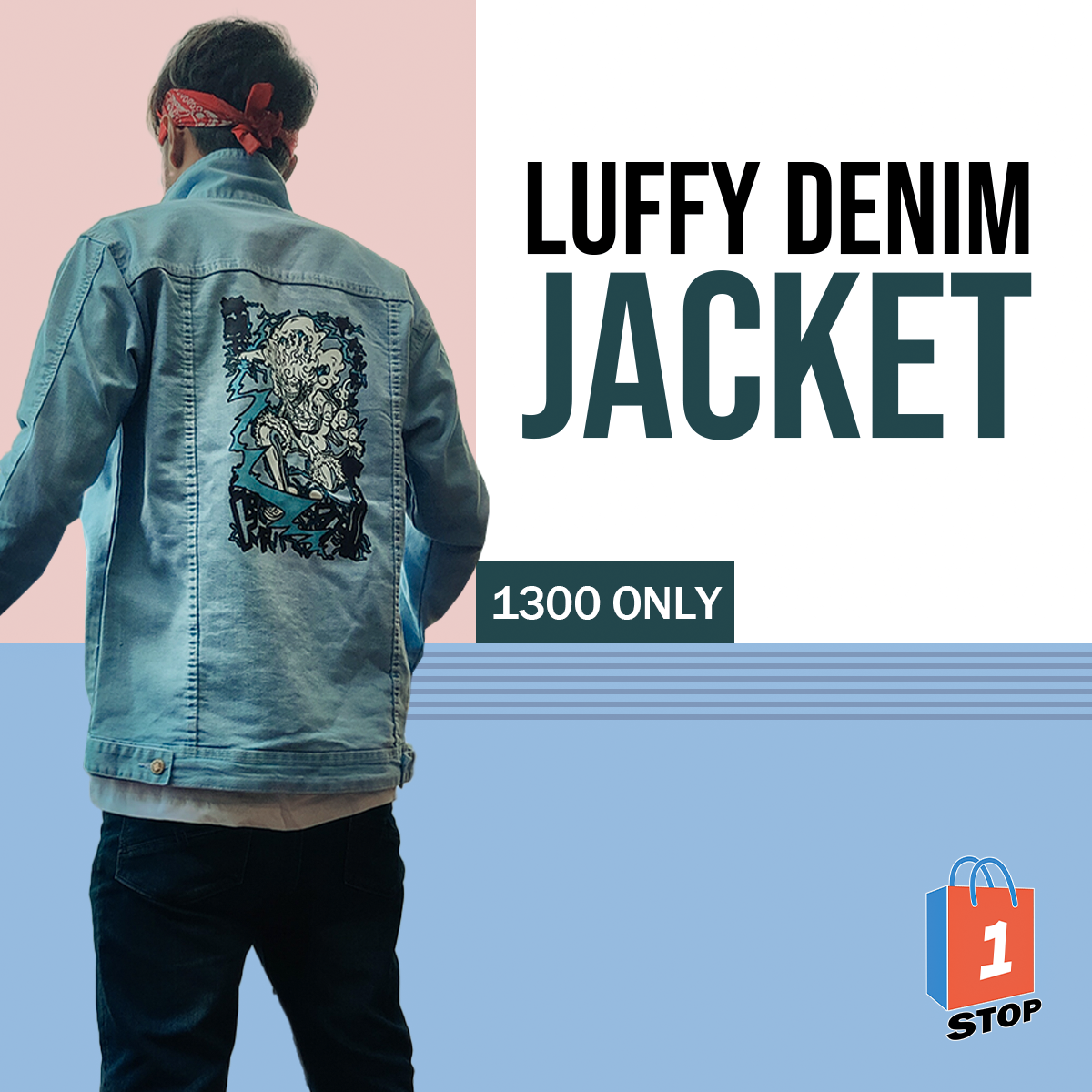 Luffy Denim Jacket