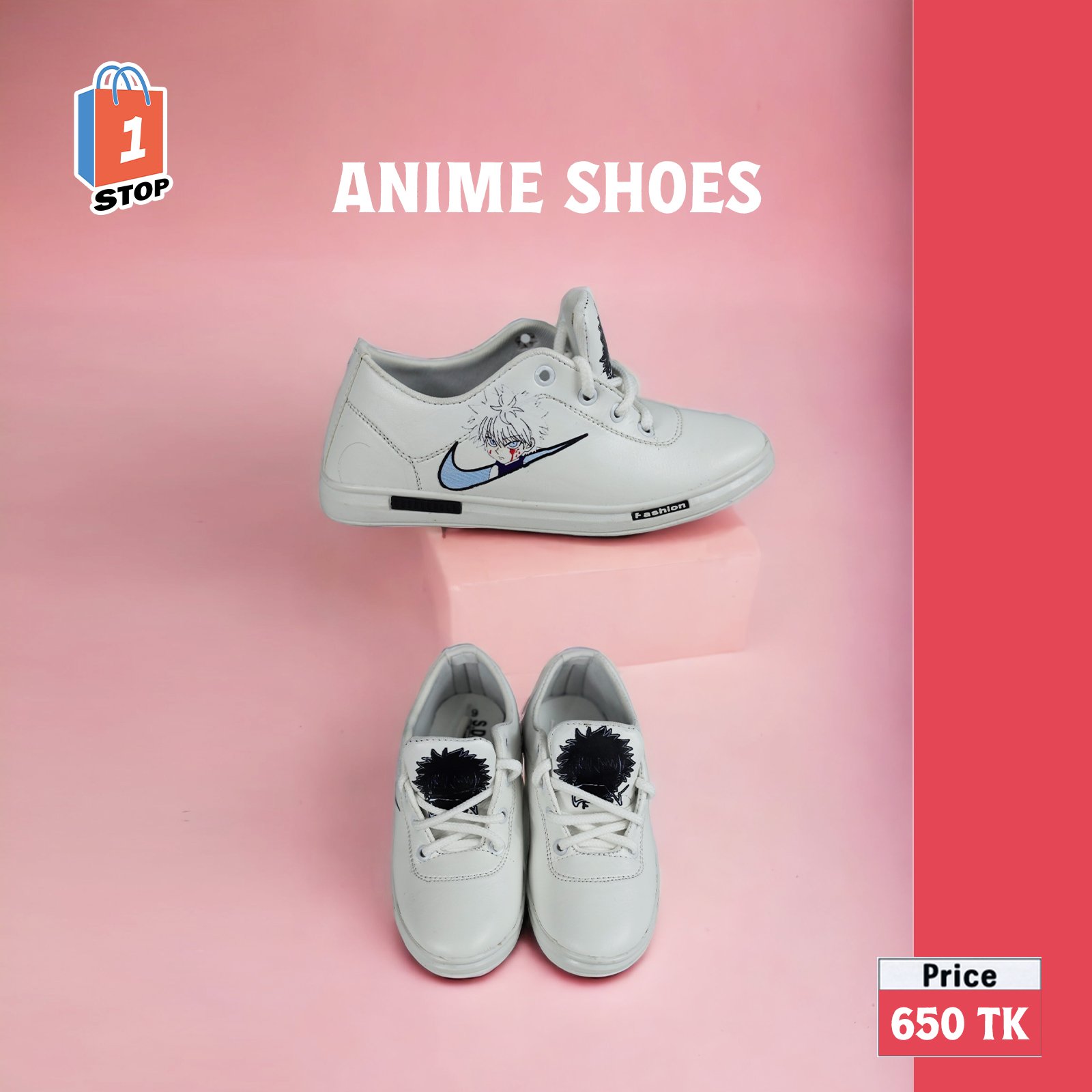 kilua sneakers frrom hunter x hunter