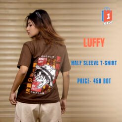 Monkey D. Luffy Half Sleeve T-Shirt