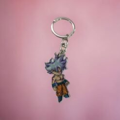 Ultra Instinct Goku From Dragon Ball Super Keychain