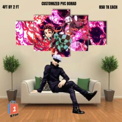 CUSTOMIZED PVC BOARD DEMON SLAYER 001