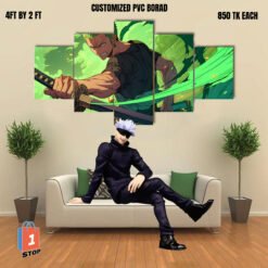 CUSTOMIZED PVC BOARD ONE PIECE ZORO 002