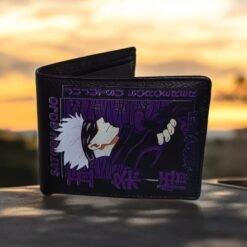 GOJO SATORU BLACK WALLET 9348