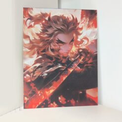 Rengoku PVC board poster 6 by 8 inch