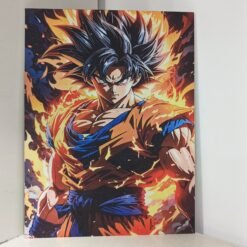 Goku PVC board poster 6 by 8 inch