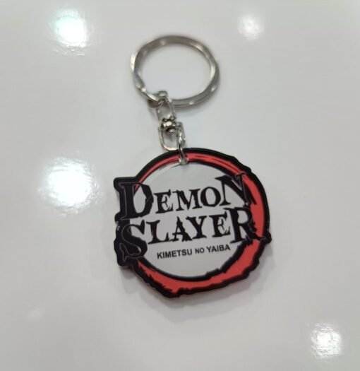 Demonc Key Chain Demon Slayer logo key chain – One Stop Merchandise