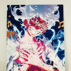 Luffy PVC board poster 6 by 8 inch