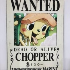 chopper wanted  PVC board poster 6 by 8 inch