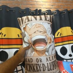 Luffy Wanted pillow