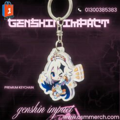 paimon genshin impact key chain