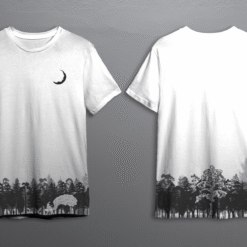 Hemlock Drop shoulder T-Shirt white Pre Order code AF-T