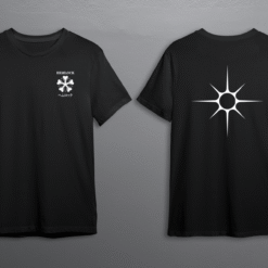 Hemlock Drop Shoulder T-Shirt Black Pre Order  code L-T-3