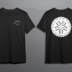 Hemlock Drop Shoulder T-Shirt Black Pre Order  code LF-T-1