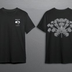 Hemlock Drop Shoulder T-Shirt Black Pre Order  code OL-T-1