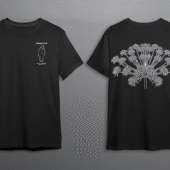 Hemlock Drop shoulder T-Shirt Black Pre Order  code OL-T-5