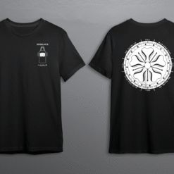 Hemlock Drop Shoulder T-Shirt Black Pre Order  code TEL-T