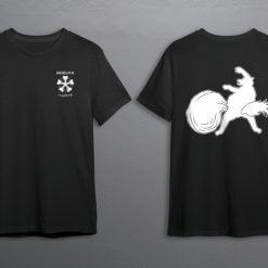 Hemlock Drop Shoulder T-Shirt Black Pre Order  code TF-T-4