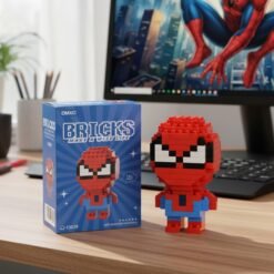 Spiderman Bricks Figure