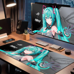 Miku mouse pad 27 by 12 inches
