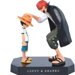 Luffy and Shanks figure