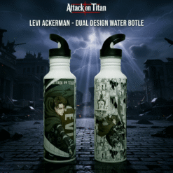 Attack on titan Levi water bottle
