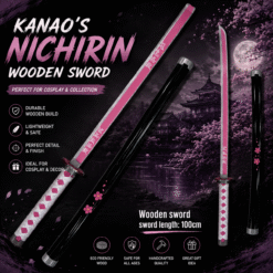 Kanao wooden Sword 100 cm wooden Katana