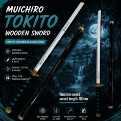Muichiro wooden  Sword 100 cm wooden Katana
