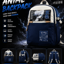 Gojo backpack schoolbag from jujutsu kaisen
