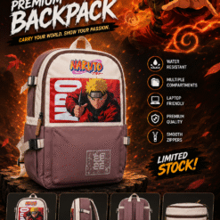 Naruto backpack schoolbag