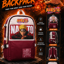 Naruto backpack schoolbag