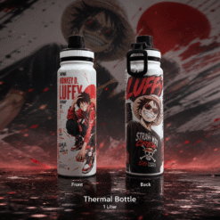 Luffy Custom Anime Thermal Bottle – Premium Edition | 1 Liter